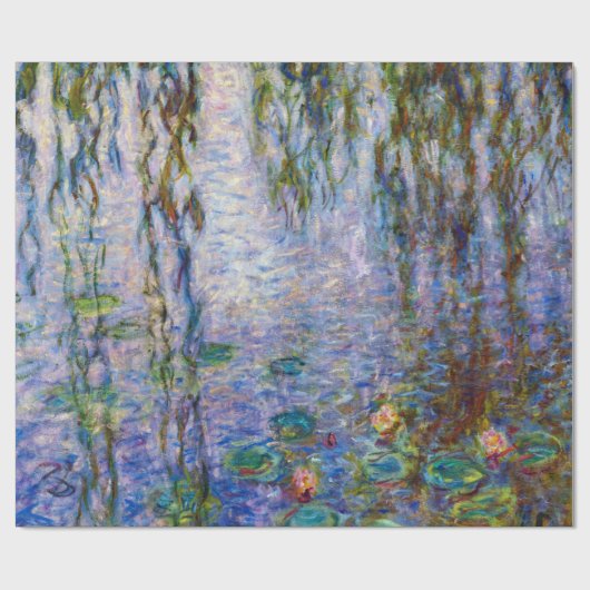 Claude Monet - Water Lilies Geschenkpapier (Flach)
