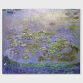 Claude Monet Water Lilies Geschenkpapier (Flach)
