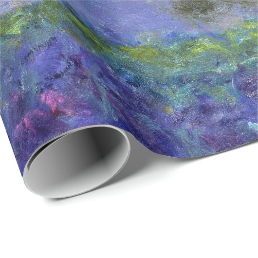 Claude Monet Water Lilies Geschenkpapier (Rolleneckpunkt)