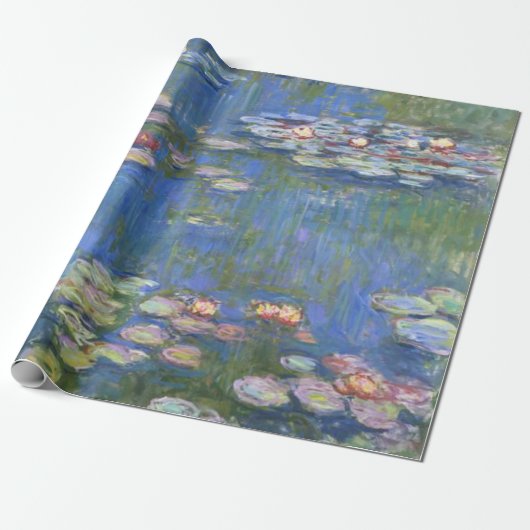Claude Monet // Water Lilies Geschenkpapier (Ungerollt)