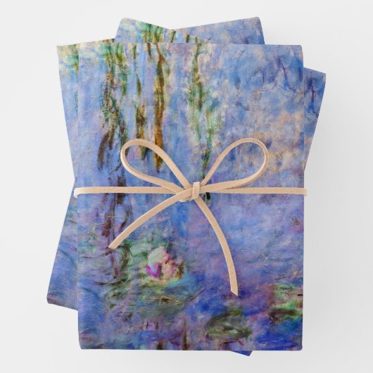 Claude Monet - Water Lilies Geschenkpapier Set (Beispiel)