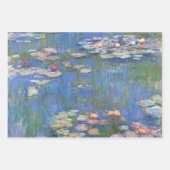 Claude Monet // Water Lilies Geschenkpapier Set (Vorderseite 2)