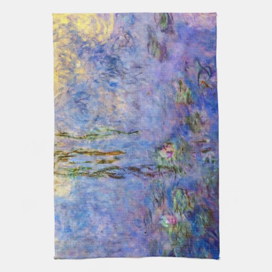 Claude Monet - Water Lilies Geschirrtuch (Vertikal)