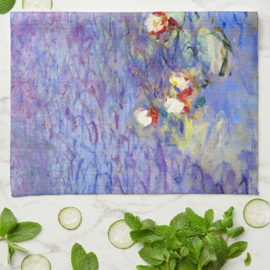 Claude Monet - Water Lilies Geschirrtuch (Gefaltet)