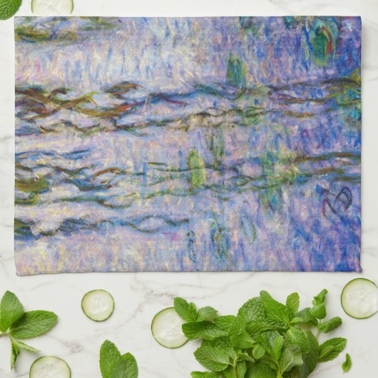 Claude Monet - Water Lilies Geschirrtuch (Gefaltet)