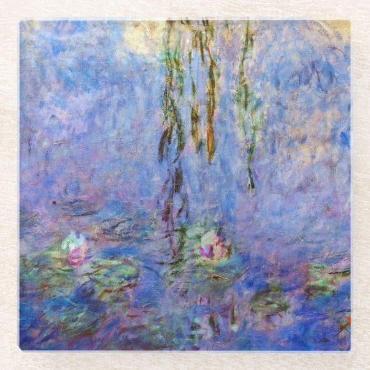 Claude Monet - Water Lilies Glasuntersetzer (Vorderseite)
