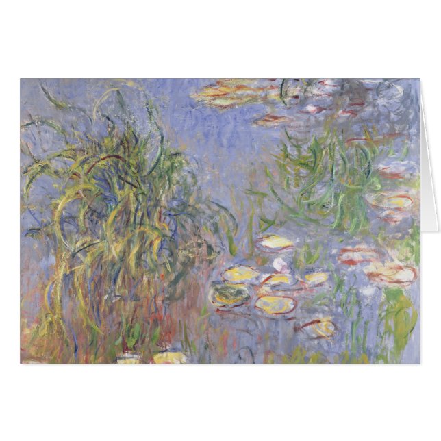 Claude Monet | Water-Lilies, Grascluster (Vorderseite (Horizontal))