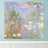 Claude Monet | Water-Lilies, Grascluster Leinwanddruck (Insitu (Holzboden))
