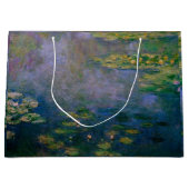 Claude Monet - Water Lilies Große Geschenktüte (Vorderseite)