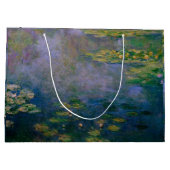 Claude Monet - Water Lilies Große Geschenktüte (Rückseite)