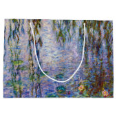Claude Monet - Water Lilies Große Geschenktüte (Rückseite)