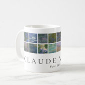 Claude Monet Water Lilies Kaffeetasse (Vorderseite Links)