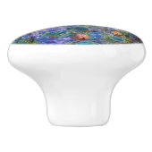 Claude Monet - Water Lilies Keramikknauf (Seitenansicht)