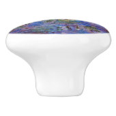 Claude Monet - Water Lilies Keramikknauf (Seitenansicht)