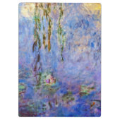 Claude Monet - Water Lilies Klemmbrett (Rückseite)