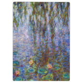 Claude Monet - Water Lilies Klemmbrett (Rückseite)