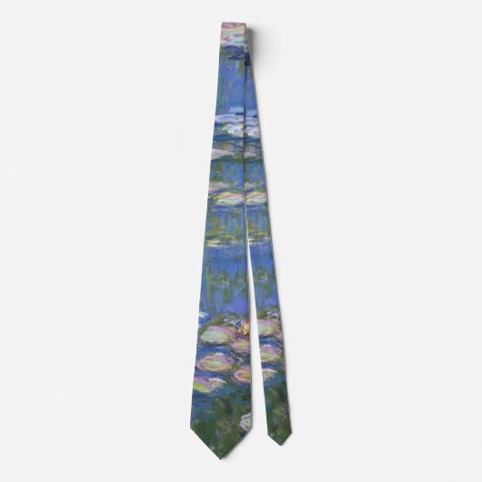 Claude Monet // Water Lilies Krawatte (Vorderseite)