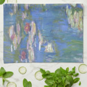 Claude Monet // Water Lilies Küchentuch (Gefaltet)
