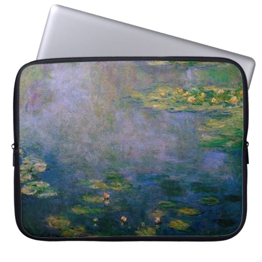 Claude Monet - Water Lilies Laptopschutzhülle (Vorderseite)
