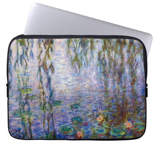 Claude Monet - Water Lilies Laptopschutzhülle (Vorderseite)