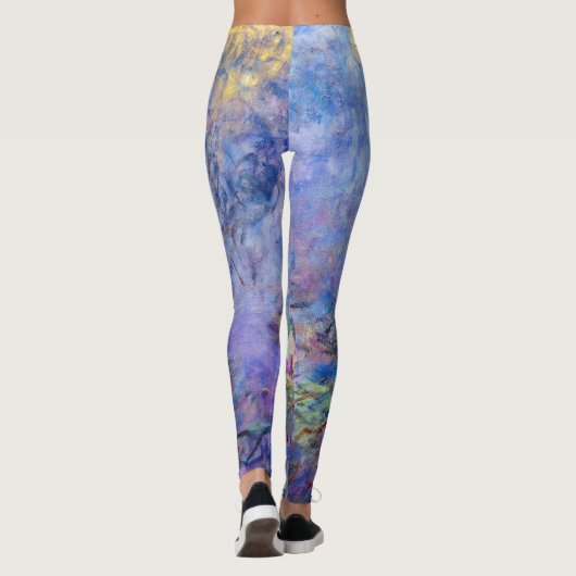 Claude Monet - Water Lilies Leggings (Rückseite)