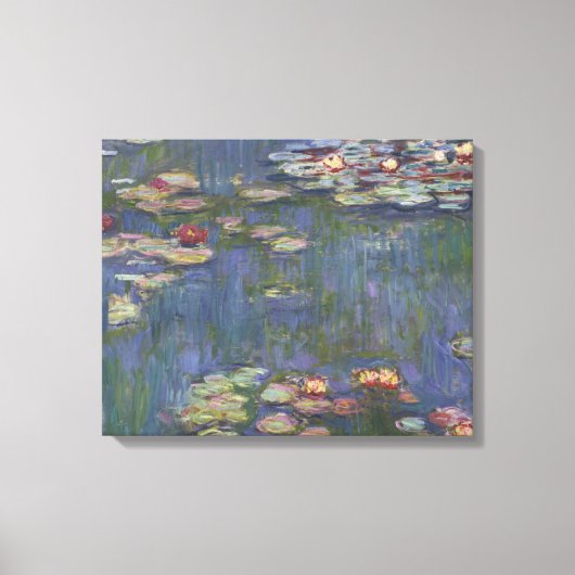 Claude Monet - Water Lilies Leinwanddruck (Vorderseite)