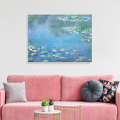 Claude Monet Water Lilies Leinwanddruck (Insitu (Wohnzimmer))