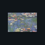 Claude Monet - Water Lilies Leinwanddruck<br><div class="desc">Water Lilies von Claude Monet, 1916. Claude Monet war Gründer der französischen Impressionistischen Malerei und der beständigste und produktivste Praktizierende der Philosophie der Bewegung, seine Wahrnehmungen vor der Natur zu äußern, vor allem, wie sie auf Landschaftsmalerei in der Luft angewandt werden. Der Begriff "Impressionismus" leitet sich aus dem Titel seines...</div>