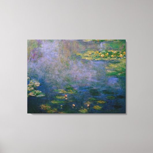Claude Monet - Water Lilies Leinwanddruck (Vorderseite)