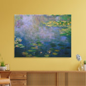 Claude Monet - Water Lilies Leinwanddruck (Insitu (Wohnzimmer))