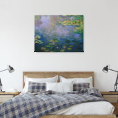 Claude Monet - Water Lilies Leinwanddruck (Insitu (Schlafzimmer))