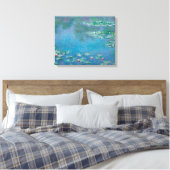 Claude Monet - Water Lilies Leinwanddruck (Insitu (Schlafzimmer))