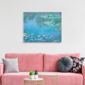 Claude Monet - Water Lilies Leinwanddruck (Insitu (Wohnzimmer))