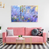 Claude Monet - Water Lilies Leinwanddruck (Insitu (Wohnzimmer))