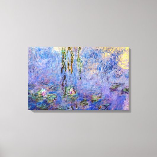 Claude Monet - Water Lilies Leinwanddruck (Vorderseite)