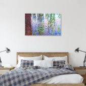 Claude Monet - Water Lilies Leinwanddruck (Insitu (Schlafzimmer))