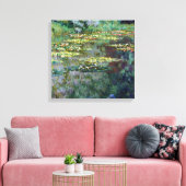 Claude Monet Water Lilies Leinwanddruck (Insitu (Wohnzimmer))