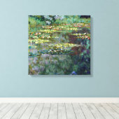 Claude Monet Water Lilies Leinwanddruck (Insitu (Holzboden))
