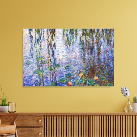 Claude Monet - Water Lilies Leinwanddruck (Insitu (Wohnzimmer))