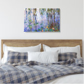Claude Monet - Water Lilies Leinwanddruck (Insitu (Schlafzimmer))