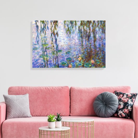 Claude Monet - Water Lilies Leinwanddruck (Insitu (Wohnzimmer))