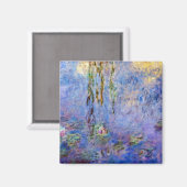 Claude Monet - Water Lilies Magnet (Vorderseite/Rückseite)