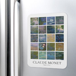 Claude Monet Water Lilies Magnet
