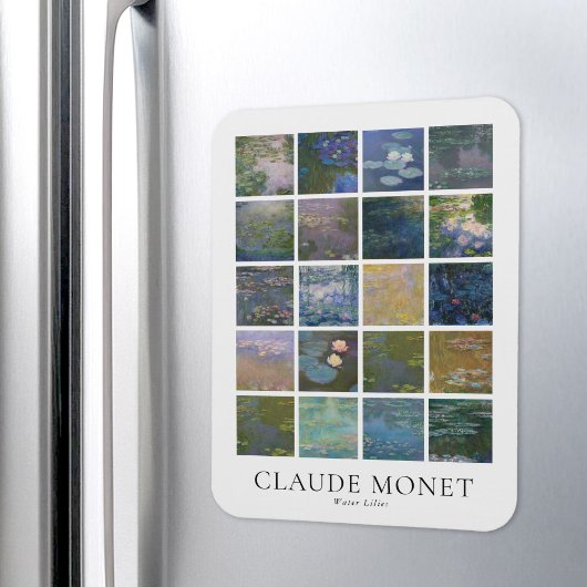 Claude Monet Water Lilies Magnet