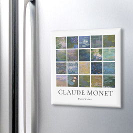 Claude Monet Water Lilies Magnet