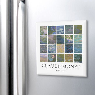 Claude Monet Water Lilies Magnet