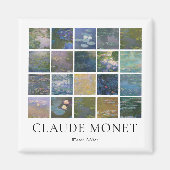 Claude Monet Water Lilies Magnet (Vorne)