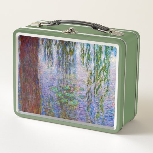 Claude Monet - Water Lilies Metall Brotdose (Vorderseite)