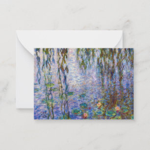 Claude Monet - Water Lilies Mitteilungskarte
