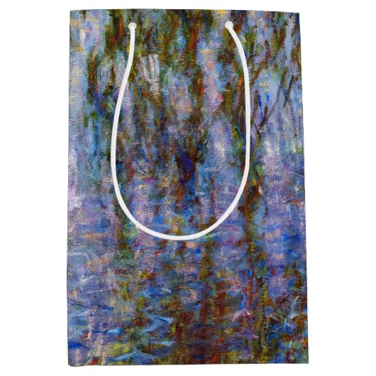 Claude Monet - Water Lilies Mittlere Geschenktüte (Vorderseite)